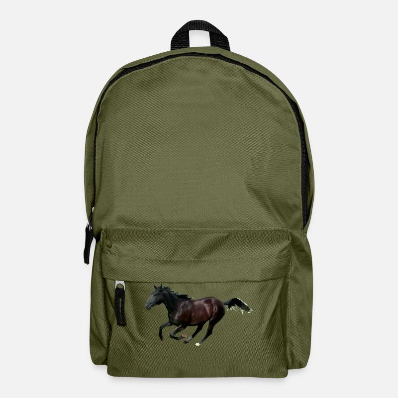 Pferd - Rucksack - Olivgrün