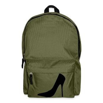 schuhe highheels schoes flipflops boots stiefel82 - Rucksack - Olivgrün - Vorne