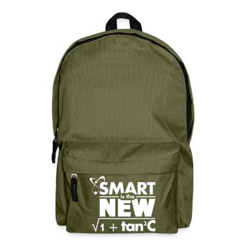 Smart is the new... - Rucksack - Olivgrün - Vorne