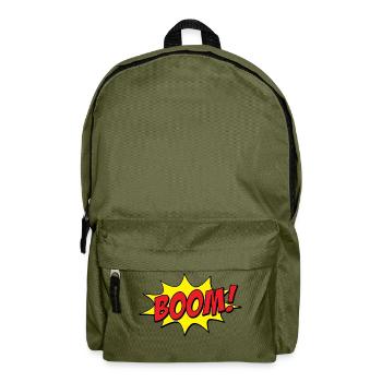 BOOM! Comic - Rucksack - Olivgrün - Vorne
