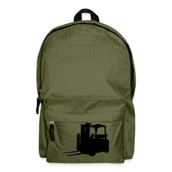 Gabelstapler - Rucksack - Olivgrün - Vorne