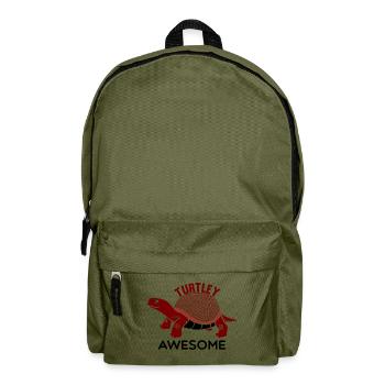 Turtley Awesome - Rucksack - Olivgrün - Vorne