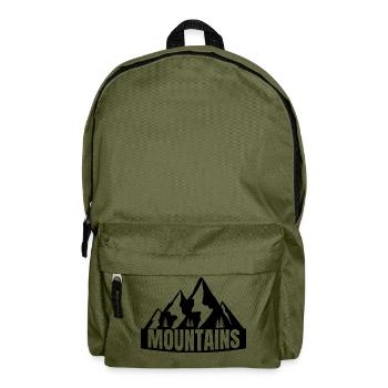Mountains - Rucksack - Olivgrün - Vorne