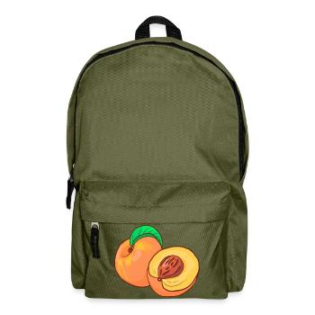 Pfirsiche - Rucksack - Olivgrün - Vorne