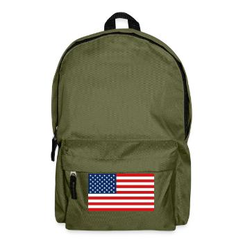 United States - Backpack - olive green - Front