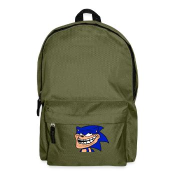 MEME Zeug - Rucksack - Olivgrün - Vorne