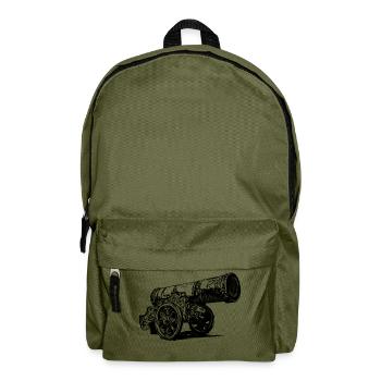Kanone - Rucksack - Olivgrün - Vorne