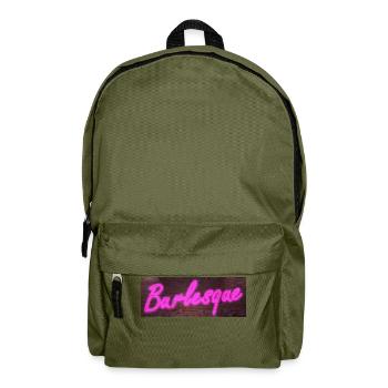 Neon Leuchtreklamen Burlesque - Rucksack - Olivgrün - Vorne