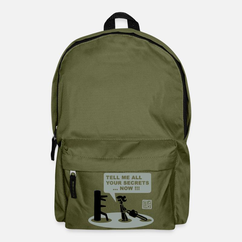 chainsawdummy - Rucksack - Olivgrün