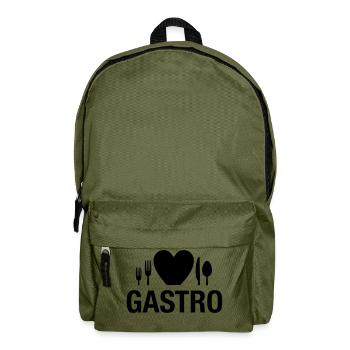 gastro-1 - Rucksack - Olivgrün - Vorne