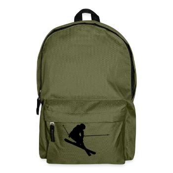 Ski -Jump - Rucksack - Olivgrün - Vorne