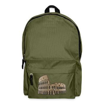 Kolosseum in Rom c - Rucksack - Olivgrün - Vorne