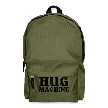 Hug Machine - Rucksack - Olivgrün - Vorne