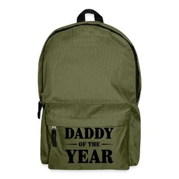 Dad / Daddy / Papa / Vati / Pappa / Fête des pères - Rucksack - Olivgrün - Vorne