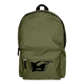 hand - Rucksack - Olivgrün - Vorne