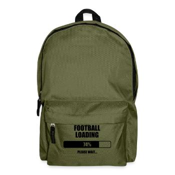 Football - Fußball - Fútbol - Calcio - Foot - Cool - Rucksack - Olivgrün - Vorne