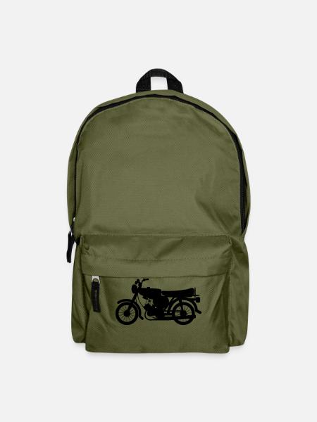 Fahrzeug - Simson - Rucksack - Olivgrün