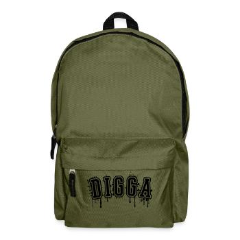 DIGGA - Rucksack - Olivgrün - Vorne