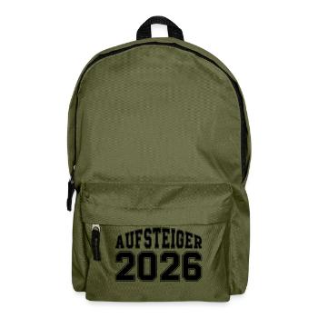 aufsteiger 2026 - Rucksack - Olivgrün - Vorne