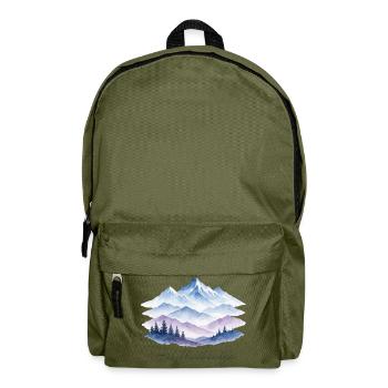 Bündner Härzbluetbündner - Rucksack - Olivgrün - Vorne