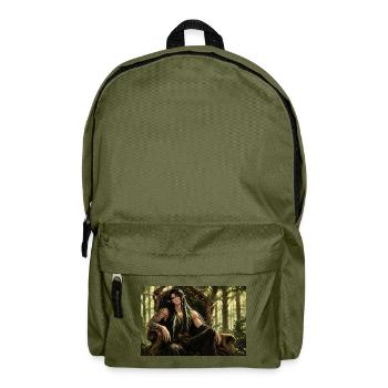 Waldfürst des Schattenwaldes - Rucksack - Olivgrün - Vorne
