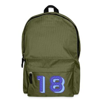 ANNIVERSARY. HAPPY BIRTHDAY. HAPPY BIRTHDAY. - Backpack - olive green - Front