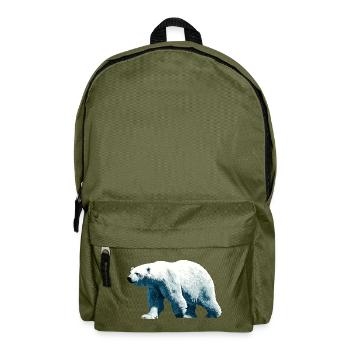 Polar Bear Polar Bear - Backpack - olive green - Front