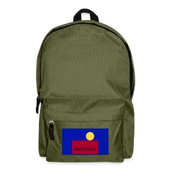 Heikritschi Icon in Blau - Rucksack - Olivgrün - Vorne