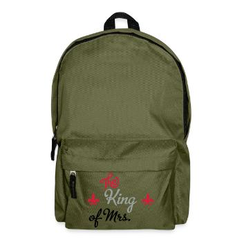 hochzeit - Rucksack - Olivgrün - Vorne