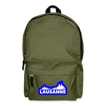 Lausanne - Backpack - olive green - Front