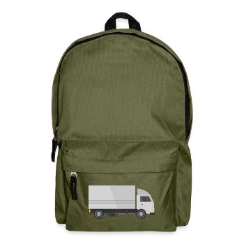 Lieferauto - Rucksack - Olivgrün - Vorne
