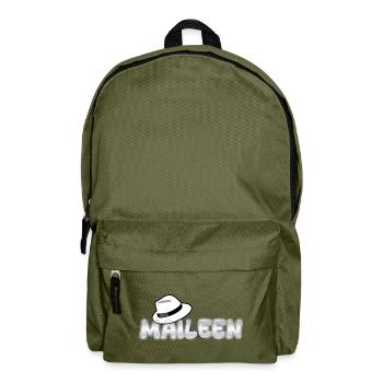First name Maileen - Backpack - olive green - Front