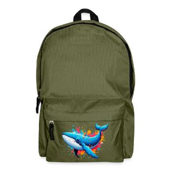 Wal - Rucksack - Olivgrün - Vorne