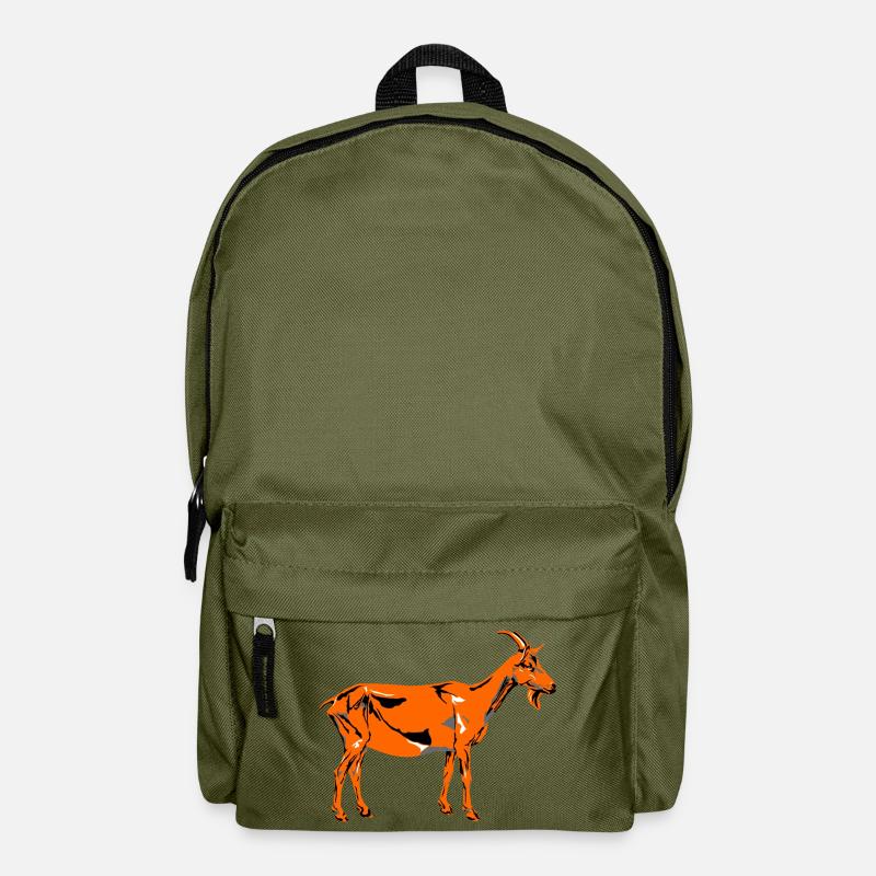 Chèvre de la Saint-Patrick - Sac à dos - vert olive
