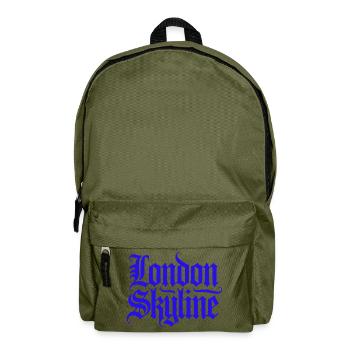 London Skyline - Rucksack - Olivgrün - Vorne