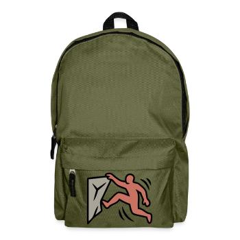 Boulderer Jump Climbing Bouldering Sports - Backpack - olive green - Front