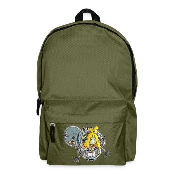 Micol and Mael - the UFO 2 / - Backpack - olive green - Front
