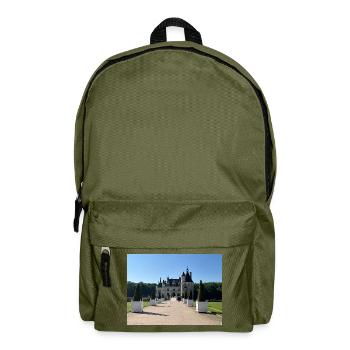 Château de Chenonceau - Sac à dos - vert olive - Devant