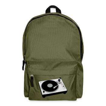 Turntable - Rucksack - Olivgrün - Vorne