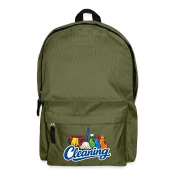 Femme de ménage drôle Femme de ménage - Sac à dos - vert olive - Devant