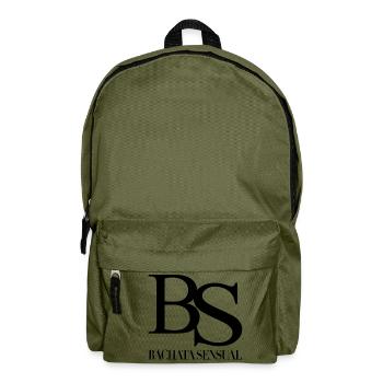 Bachata Sensual - Bachata Dance Shirt - Rucksack - Olivgrün - Vorne