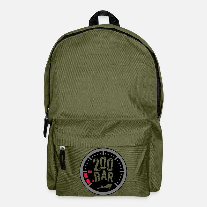 200Bar - Rucksack - Olivgrün