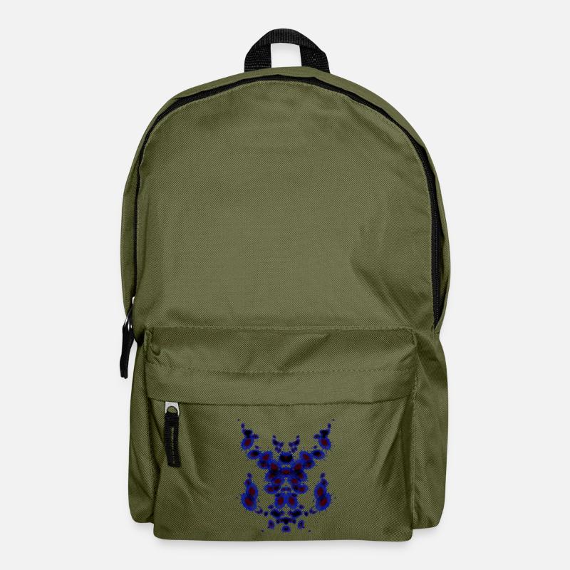 Rohrschachblau - Rucksack - Olivgrün