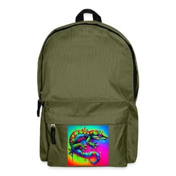 Gecko - Rucksack - Olivgrün - Vorne
