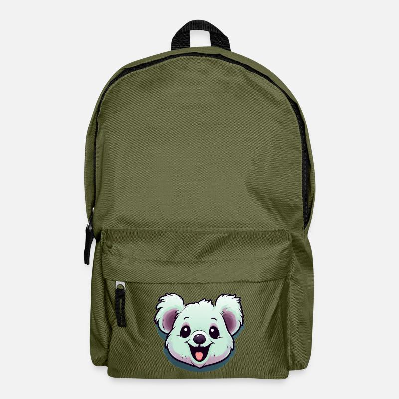 Koala rieur - Sac à dos - vert olive