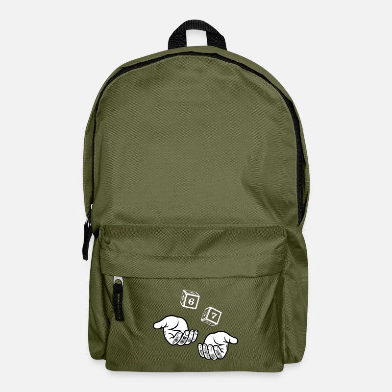 67 Six Seven - Backpack - olive green
