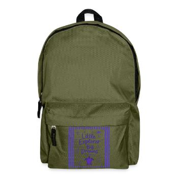 Petit explorateur Grands Rêves Continue d’explorer - Sac à dos - vert olive - Devant