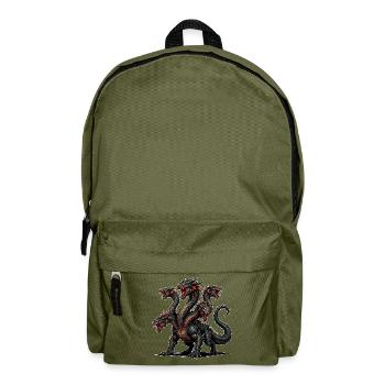 Mythische Hydra - Rucksack - Olivgrün - Vorne
