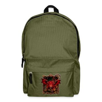 Mythische Chimäre - Rucksack - Olivgrün - Vorne