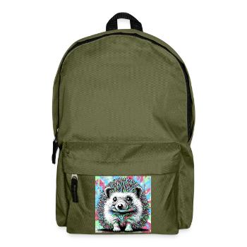 Igel - Rucksack - Olivgrün - Vorne